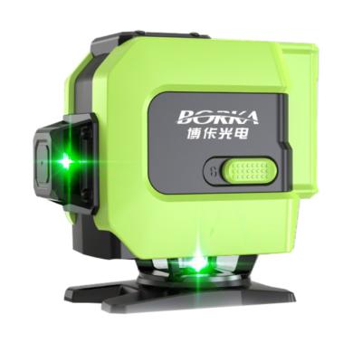 China 3D Laser Level 12 Lines Green Beam Cross Line 360 ​​Degree Self Leveling Machine Self Leveling For Construction 13mm*14mm for sale