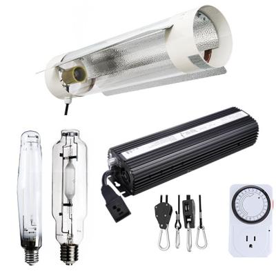 China Cool Tube Reflector TRACTION 1000 Watt HPS MH Digital Dimmable Grow Light System Kits Cool Tube Reflector Set Add-on Wing for sale