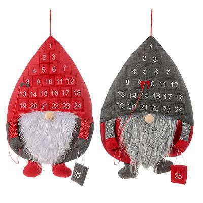 China Wall Calendar Christmas Decorations Gift For Child's Advent Creative Nordic Forest Elderly Calendar Wall Chriatmas Calendar Countdown Calendar for sale