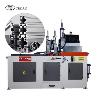 China Garment shops cnc xs-455 automatic aluminum profile pipe shigan cutting machine for pvc copper aluminum for sale