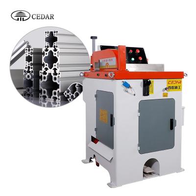 China Building material stores hot sale XS-455AL pneumatic system aluminum alloy shigan high quality aluminum profile saw cutting machines for sale