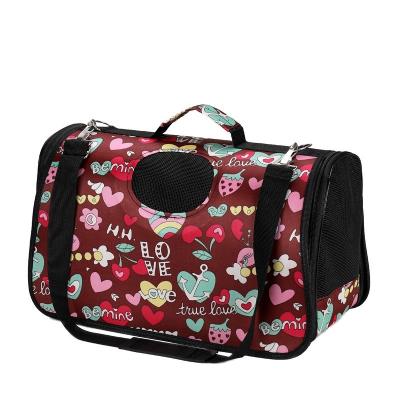 China Sustainable Cat Carrier, Soft-Sided Pet Travel Carrier for Cats, Dogs Puppy Portable Foldable Comfort Pet Bag for sale