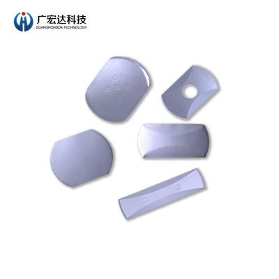 China Tactile Oblong SNAP Metal Snap Domes Stainless Steel With Dimples / Feels for sale