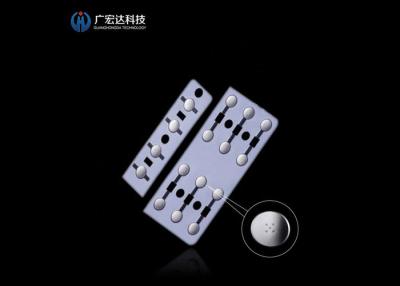 China Stainless Steel SUS301 Metal Dome Keys Telecommunication Equipment Application for sale