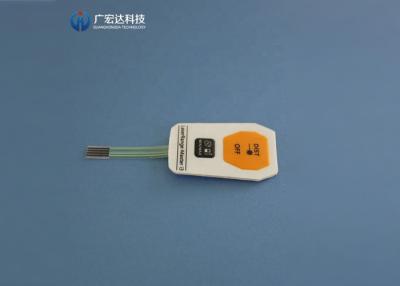 China El OEM mantiene conformidad revestida material de la película ROHS del PVC del interruptor del tacto de la membrana en venta