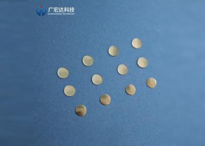 China Ronde van de het Contactschakelaar van het Vormmetaal van het het Roestvrije staaltoetsenbord Knoop Materiële 0.1mm tolerantie Te koop