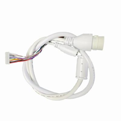 中国 多機能ポーIPカメラケーブル 500mm信号電源ケーブル Rj45 MX1.25-10 PIN 028 販売のため