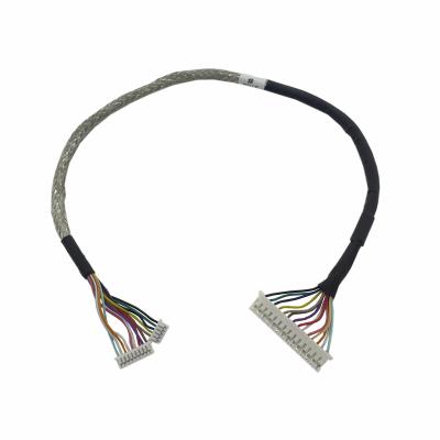 中国 LVDSケーブル組立物 (LCD LVDS Cable Assembly With Amour Shield) 内部のLVDSコネクタケーブル 058 販売のため