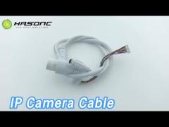 Power Signal IP Camera Cable Assembly 500mm RJ45 Multi Function IP67