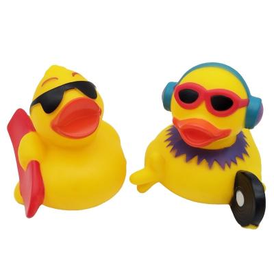 China Toy Jugetes Swimming Pool Rubber Duck Floating Baby Shower Gift Bath Animal Bathroom Toy For Kids for sale