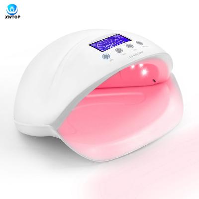 China Fashionable Sun5SE 50W BEAUTY GIRL Plastic Fast Nail Art Machine In Nail Care Set Nail Lamp Sun UV Machine for sale