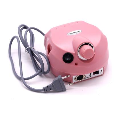 China Plastic Acrylics Gray Electric Nail Art Drill Pen Machine Nail Drill Machine Manicure Tools Pedicure Set 30000RPM for sale