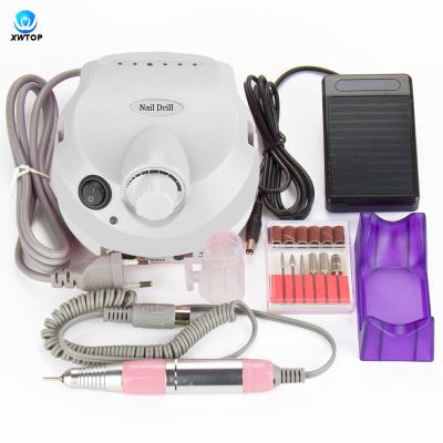 China ABS nail drill machine pro nail tools 30000 rpm icing electric nail drill machine manicure drills for sale