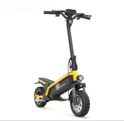 China Fat Tire E Roller Unisex Foldable E-scooter Big Mobility Off Road r Adult Electric Scooter 500w Power With Seat for sale