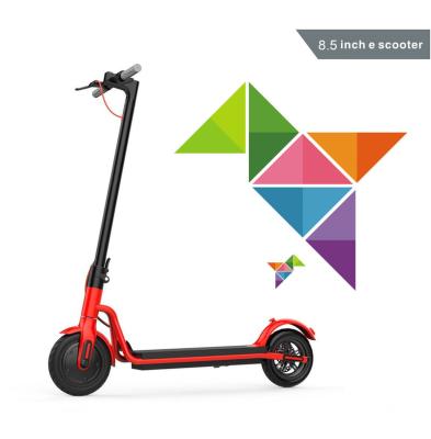 China 8.5Inch 350W Unisex Big Battery E Scooter European Folding Electric Scooter Capacity Fast Bottom Power for sale