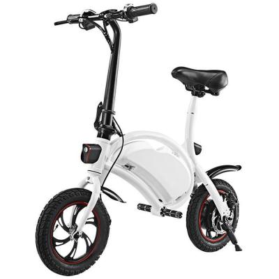 China Aluminum Alloy 500W 48V City Ebike Commuter Folding Portable Electric Wome Control Bluetooth Electric Bike Bicycle Scooter for sale