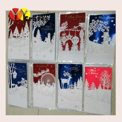 China Happy Merry Christmas greeting card for kids holiday celebration for sale