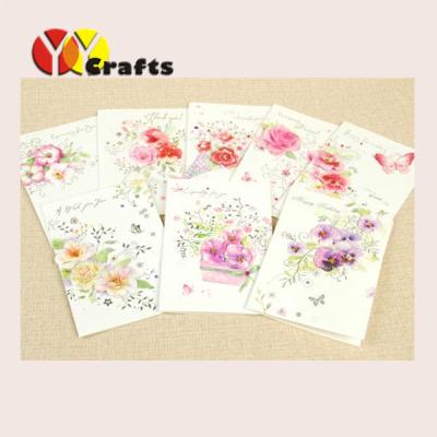 China Wedding and Birthday Greeting Card Printable Handmade Fancy Paper for sale