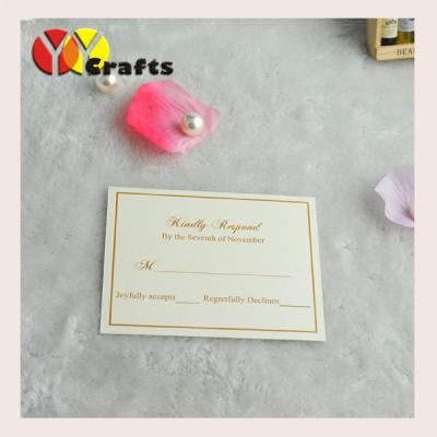 China Handmade shine paper thank you cards 10cm x 14cm with envelopes for sale