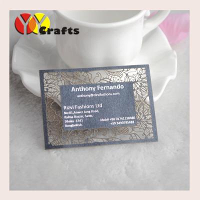 China Handmade Delicate Fancy wedding Rsvp Card Black Paper For Holiday for sale