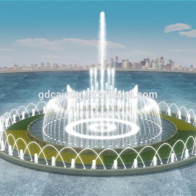 China Water Park Modern Central Outdoor Fountain Road Fountain Musical Fountains Project for sale