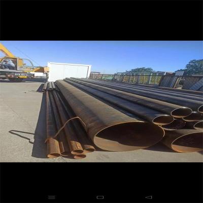 China Liquid Pipe Ouhang ASTM A179 A106 Gr.B Carbon Steel Spiral Welded Tube Round Welded Steel Tube for sale