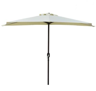 China Beige outdoor umbrella from the wall parasol/250 cm outdoor furniture/a small side umbrella for sale