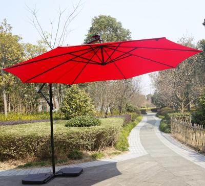 China 11ft Modern Hanging Patio Umbrella With Dia330cm for sale