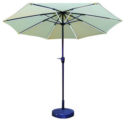 China 9ft LED Traditional Light Outdoor Umbrella for sale