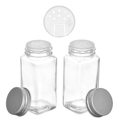 China New Products Customized Sustainable High Borosilicate Glass Moisture Proof Jars For Spices for sale