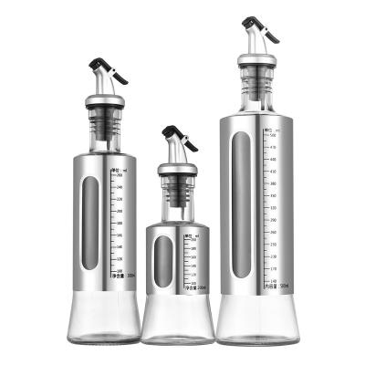 China 2023 Freshness Preservation New Product Automatic Explosion Opening And Closing Bottle Oil Glass for sale