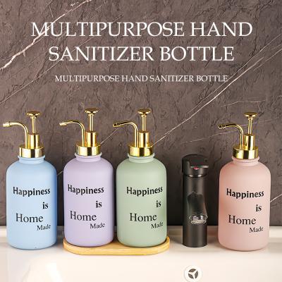 China Customized New Products Disposable Soap Bottle Bathroom Hand Sanitizer Soap Dispenser for sale