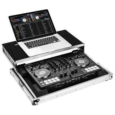 China Durable heavy duty  dj controller flight case aluminum carrying storage box with glide shelf for sale