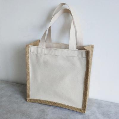 China 100% eco-friendly eco-friendly promotional gift bag canvsa cotton hessian canvsa cotton beach tote custom shopping bags in china for sale