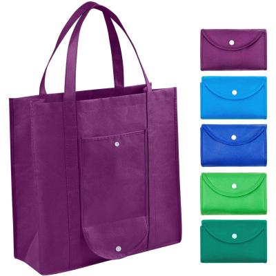 China Wholesale Promotional Cheap Handled Manufacturer Recycled Custom Foldable Shopping Recycle PP Non Woven Bag for sale