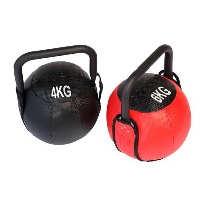 China Durable Kettlebell Gym Sales Training High Fitness Soft Strength With Iron Handle for sale