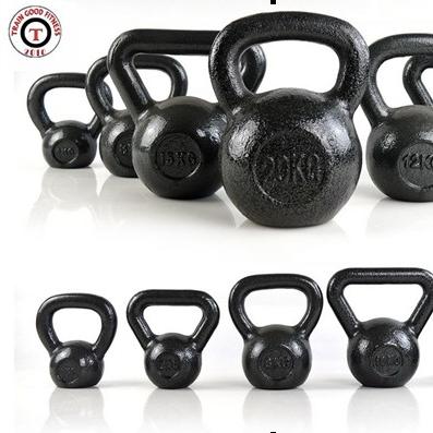 China Durable Hot Sale Painted Cast Iron Kettlebell Wholesale Kettlebell for sale