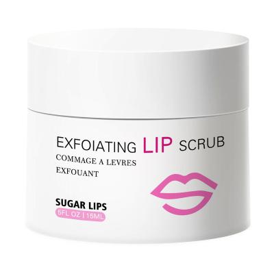 China Moisturizer Private Label Lip Scrub To Mask Exfoliate Plumper Moisture Lip Balm Anti Aging Scrub Lips Film Exfoliate for sale