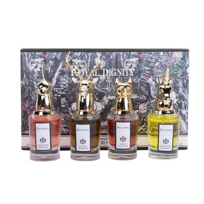 China Body Perfume Set Wholesale Women's 30ml Four Piece Gift Box Set Long Lasting Classic Fragrance Set Perfume Travel Sets Mini Perfumes for sale