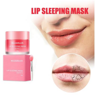 China Moisturizer South Korea Lip Mask Lip Sleep Mask Night Sleep Maintenance Moisturizing Lip Gloss Bleach Cream LipBalm Strawberry 3g for sale