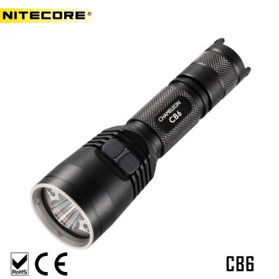 China Shock Resistant NITECORE CB6 440 3000mW 18650 Battery Five Color Lights Flashlight Tactical Hunting Gun Mount for sale