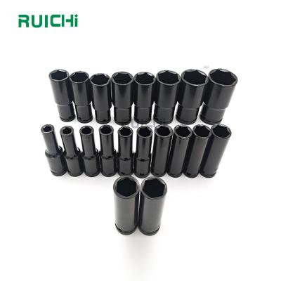 China Factory Price 8mm-32mm Unrated Wrench Socket Deep Socket Set Key Adapter For Pneumatic Electric Wrench Drill for sale