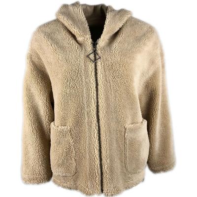 China 2020 New Anti-Wrinkle Outerwear Coat Overcoat Faux Fur Winter Faux Plush Casual Couple Women for sale