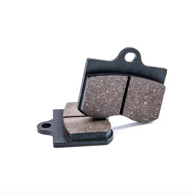 China Semi-metallic copper base without asbestos material motorcycle brake pads hydraulic disc brake electric disc friction brake for sale