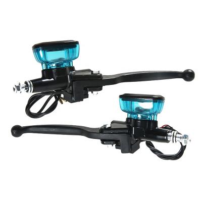 China Motorcycle red disc brake pump aluminum alloy electric car brake caliper sport clutch distributor hydraulic active lever is for sale