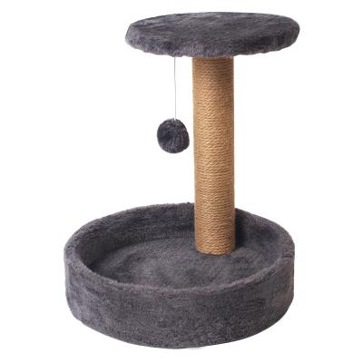 China Cat Trees Sustainable Modern Cat Climbing Tree Around Wooden Cute Cat Tree for sale