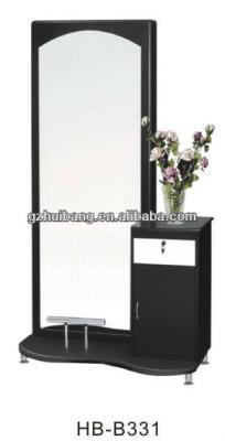 China good quality salon mirror station with cart hairdressing mirror stations on sale HB-B331 for sale