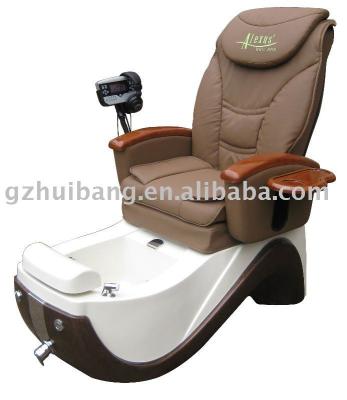 China Good quality luxury beauty salon pedicure foot spa massage chair with fiber base for sale