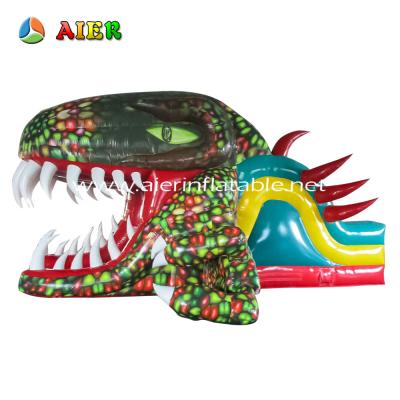 China Newest Waterproof Inflatable Dinosaur Inflatable Bouncer Castle Bouncer Jumping Castle For Sale for sale