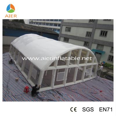 China Waterprooof Aier White Giant Inflatable Party Tent Event , Outdoor Entertainment Tent for sale